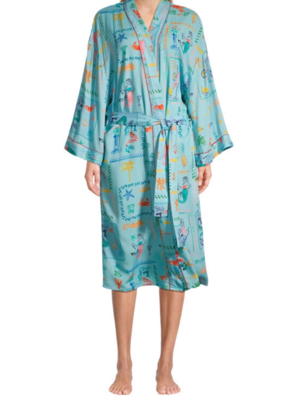 NWT World Market Mermaid Bath Robe.